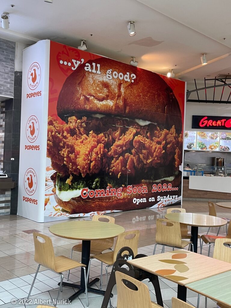 The Woodlands Mall - Do you #LoveThatChicken? Come by Popeyes new location  in the food court on the 2nd level 🐓